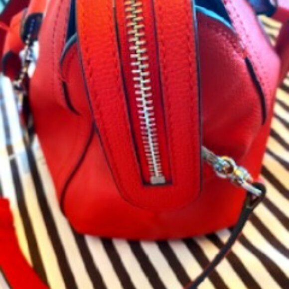 Henri Bendel Spruce Street Satchel - RED - Picture 16 of 16